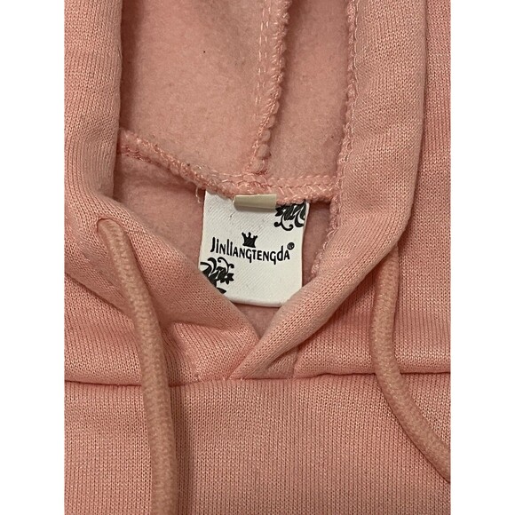 Jinliang Tengda X Sanrio Hello Kitty Soft Hoodie Jacket Size 2 Medium Pink Girl - Picture 4 of 4